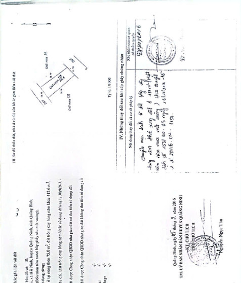 Quyền sử dụng đất và tài sản gắn liền với đất tại thửa đất số 138, tờ bản đồ số 10, địa chỉ: Thôn Tân Hải, xã Hải Ninh, huyện Quảng Ninh, tỉnh Quảng Bình (nay là xã Ninh Châu, tỉnh Quảng Trị)