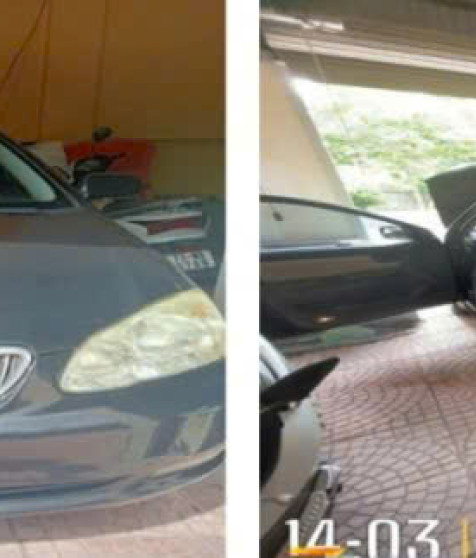 Xe ô tô con mang nhãn hiệu TOYOTA COROLLAALTIS, màu sơn đen, mang biển kiểm soát 73A-005.64