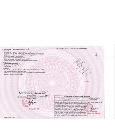Quyền tài sản phát sinh từ Hợp đồng mua bán nhà ở riêng lẻ hình thành trong tương lai số BN1LK2037/2022/HĐMB-RLQB ngày 14/7/2022 ký kết giữa ông Hoàng Văn Kiêm và Công ty cổ phần Đất xanh Miền Trung